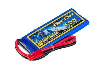 Акумулятор для радіокерованої моделі Giant Power (Dinogy) Li-Pol 850 мАг 3.7 В 52x30x7 мм JST 35C DLC-1S850E-JST фото