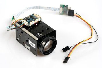 Камера аналогова 163г Foxeer 700TVL CMOS 30x зум з PWM керуванням для дронів FOX-CC1543 фото
