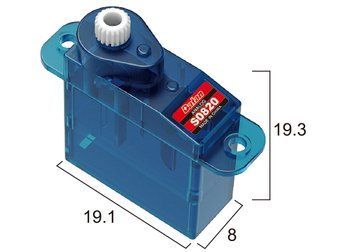 Сервопривод микро 3.5г BATAN S0820 0.4кг/0.1сек цифровой LC-S0820 фото