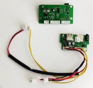 Комплект плат до панелі запуску дитячого електромобіля WY-Y2A WY-BM33 3+7+6 pin 49862 фото