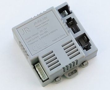 Блок керування дитячого електромобіля Bambi JR-RX-12V Сірий тип 1 JR1625-RX-12V-1_grey фото