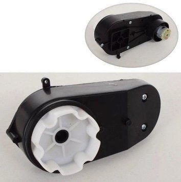 Редуктор детского электромобиля Bambi с мотором 390 класса 17000 RPM 12V вал 10 мм tr_12v_390_17000_10 фото