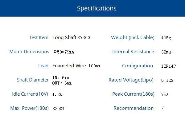 Мотор T-Motor AT4130 KV300 6-12S 3200W для літаків TM-AT4130-300 фото