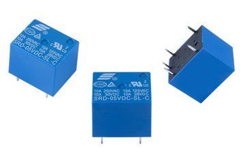 Реле SONGLE 10A 250 В перемикаюче (котушка 5 В DC) RTS-SRD-05VDC-SL-C фото