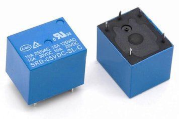 Реле SONGLE 10A 250 В перемикаюче (котушка 24 В DC) RTS-SRD-24VDC-SL-C фото