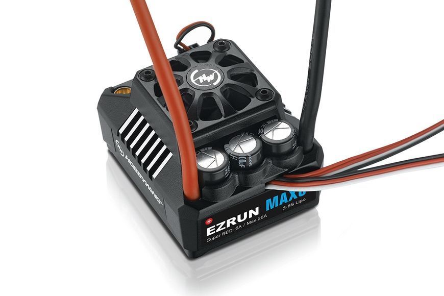 Регулятор HOBBYWING EZRUN MAX6 160A 3-8S для автомоделей HW30105000 фото