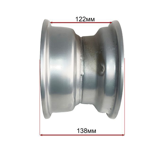Диск колесный квадроцикла 7" (16X8.00-7) серый 168007 фото