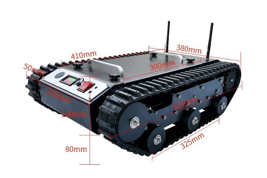Гусенична платформа DLBOT Танк TR400 для робототехніки (KIT3) DLBOT-TR400-KIT3 фото
