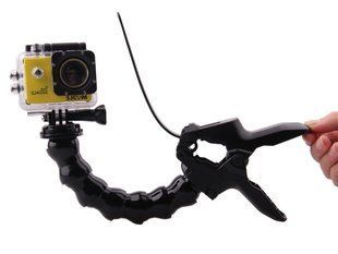 Крепление прищепка SJCam с гибким штативом для камер SJ4000, SJ5000, M10 SJ-39 фото