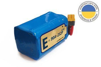 Акумуляторна батарея 2S2P Energy Life 8400 мАч Moliсel 21700-P42A Li-Ion 10AWG XT90S-F (001) ENL-2S2P-21700-P42A-001 фото