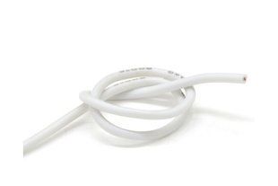 Провод силиконовый QJ 24 AWG (белый), 1 метр AMS-QJSIL24W фото