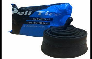 Велокамера 700X32/40C Deli Tire AV 35mm (28x1 3/8 x 1 5/8) 1865614023 фото