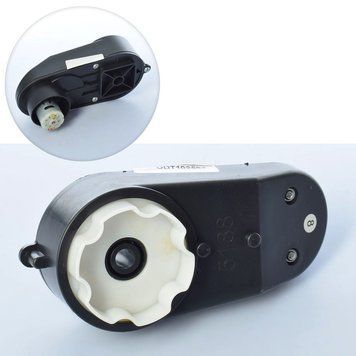 Редуктор дитячого електромобіля Bambi з мотором 390 класу 15500 RPM 12V вал 12 tr_12v_390_15500_12 фото