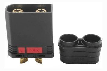 50 шт - Конектор QS8-S+ Male (чорний) AMS-QS8-S+-M.G.B-X50 фото