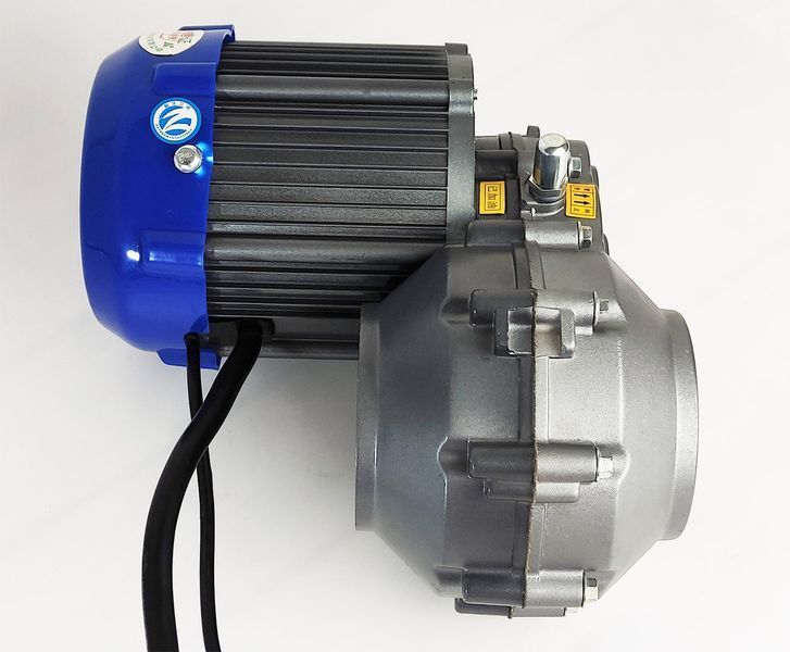 Електромотор BM1418HQF квадроцикла 48V 1000W з диференціалом 1000Q2 1000Q2 фото
