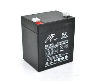 Акумулятор дитячого електромобіля AGM RITAR RT1245B Black Case 12V 4.5Ah RT1245B фото