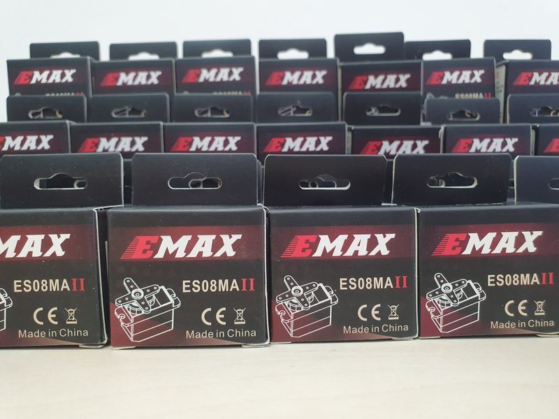 Сервопривід мікро 12г Emax ES08MA II 2.0кг/0.10сек 23T EMX-0102003010 фото