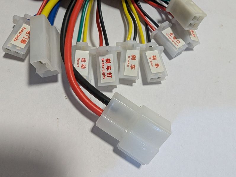 Контролер 48V 1000W YKBYCY09-B електричних квадроциклів/електровелосипедів із колекторним двигуном YKBYCY09-B фото