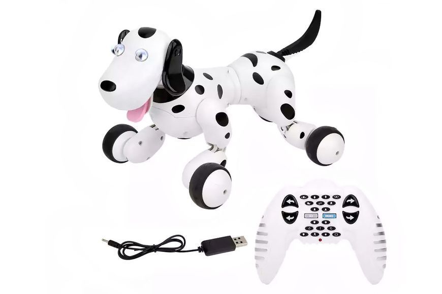 Робот собака на радиоуправлінні Happy Cow Smart Dog (чорний) HC-777-338b фото
