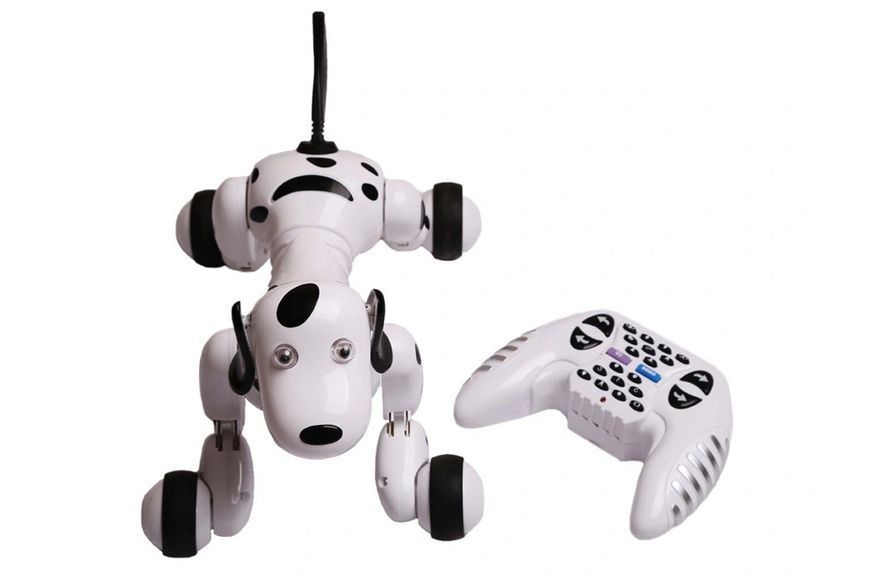 Робот собака на радиоуправлінні Happy Cow Smart Dog (чорний) HC-777-338b фото