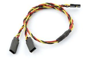 50 шт - Разветвитель Y 22AWG для сервоприводов JR скрученный (30 см) AMS-3004-5-X50 фото