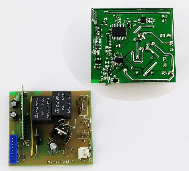 Блок управления LN-R2 2.4G DC12V 8pin (ENC-4JTP-V16.8-A) детского электромобиля Bambi LN-R2-8-b фото