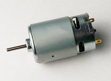 Мотор редуктора дитячого електромобіля Bambi 555 класу 17000 RPM 24V dcm_555_24_17000 фото