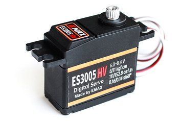 Сервопривід стандарт 43г Emax ES3005HV 11кг/0.11сек/8.4В 23T цифровий EMX-0102007010 фото
