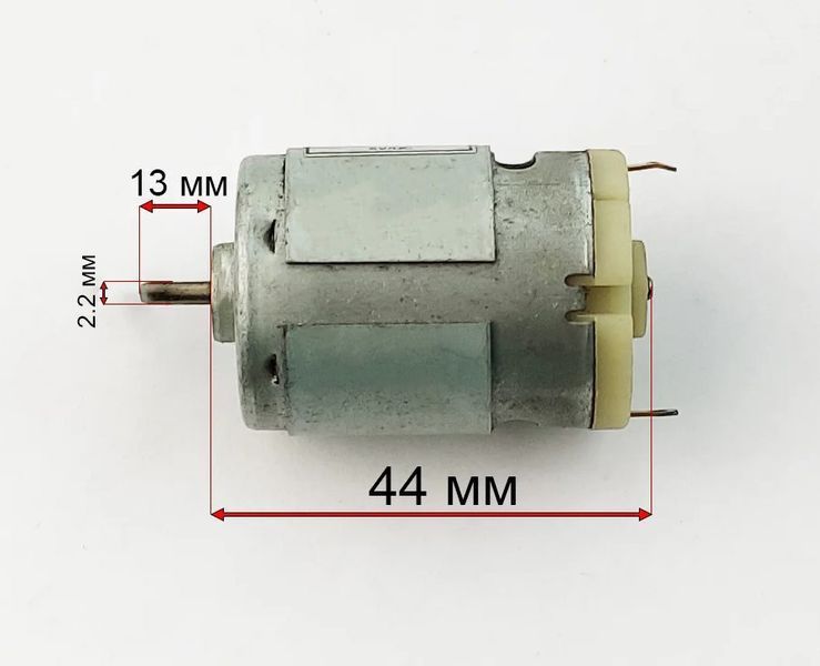 Мотор рулевого редуктора детского электромобиля Bambi 380 класса 12V 4800rpm dcm_380_12_rr_4800 фото