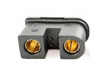 50 шт - Конектор QS9-S Female безіскровий (чорний) AMS-QS9-S-F-X50 фото
