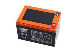 Акумулятор тяговий 6DZM14 12 V/14 Ah дитячих електроквадроциклів hb-1214 фото