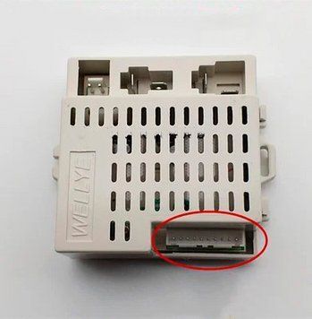 Блок керування дитячого електромобіля Weelye 10pin-w 2.4GHz 12V Weelye10w фото