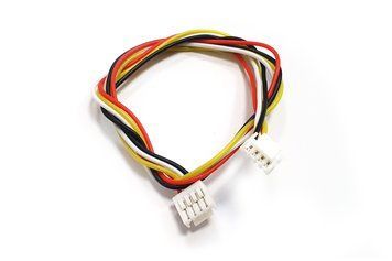 Кабель силиконовый Micro JST GH F 4 pin - Micro JST GH F 4 pin 30AWG (200 мм) AMS-QJL-DD-0253 фото