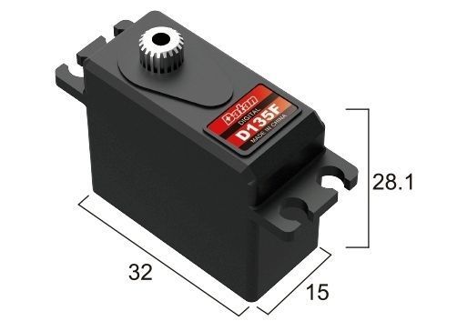 Сервопривод мини 23г LC Racing BATAN D135F 4.0кг/0.1сек цифровой LC-6094 фото