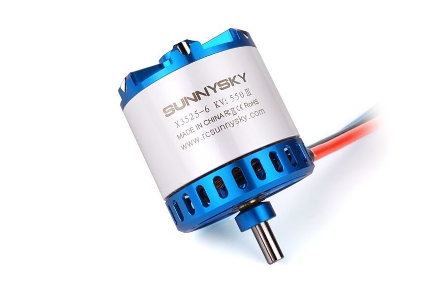 Мотор для самолетов SunnySky X3525 V3 KV550 SSKY-V3-X3525-550 фото