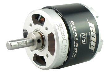Мотор Dualsky ECO 3520C KV510 1150W для самолетов DSXM51672 фото