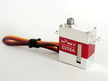 Сервопривод HV микро 22г FrSky D25SA 2,3/3,2кг 0,07/0,05сек S.BUS цифровой FR-D25SA фото